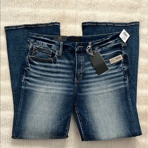 Buckle Black Bootcut Jeans